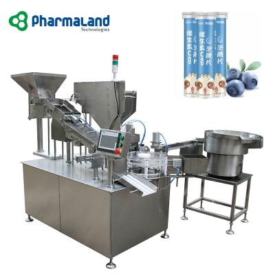 China Factory PZPP-40A High Speed ​​Automatic Vitamin C Effervescent Tablet Packing Machine Effervescent Tablets Packing Machine for sale