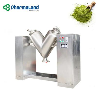 China Pharmaland V Shape Powder Mixer Dry Chemical Powder Flour Powder Mixing Machine for sale