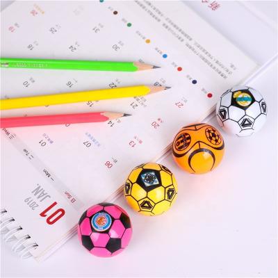 China 2021 New Cartoon Creative Cartoon Football Funny Plastic Pencil Sharpener for sale