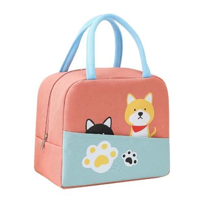 China Who respects the environment. Durable.insulated 2022 new school portable cartoon thicken insulated lunch bags for kids for sale