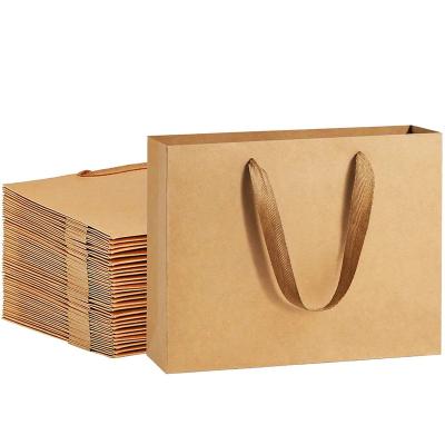 China High Quality Recycled Paper Bag Gift Wrapping Paper Materials Professional Manufacturing Luxury Shopping Bag With Handle for sale