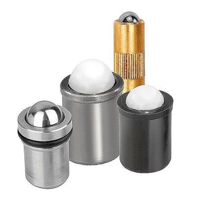 China Industry Soft Spring Ball Plunger 304 Stainless Steel Precision Setting Beads Screw for sale