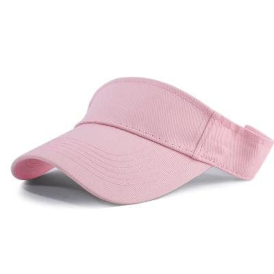 China Sun protection High quality 100% cotton hollow hats Sun protection sun hats visors caps for beach for sale