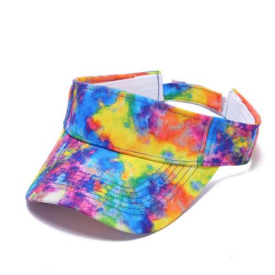 China Fashion\comfortable\durable Hot Sell girls cap for sports Tie dye hat sun protection breathable Hip-hop empty hat guy for sale