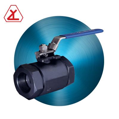 China General Two Piece Screw End 2000 PSI Industrial Ball Valves for sale