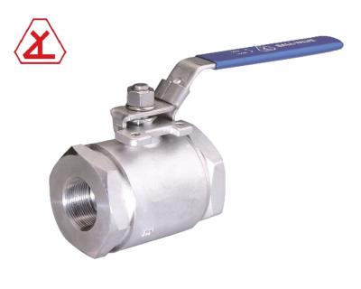 China 2 Inch General STAINLESS STEEL TWO PIECE WELDED BALL VALVE for sale