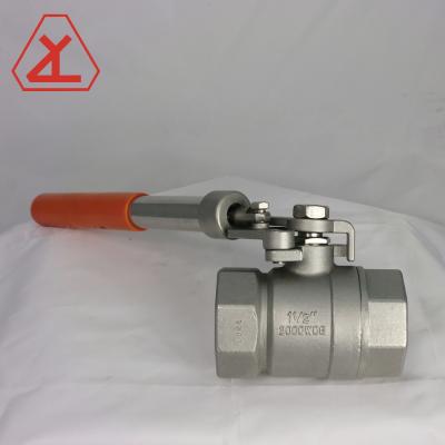 China General Made In Taiwan 2 Pcs 2000 PSI Spring Return Handle NPT Ball Valves for sale