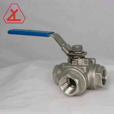 China Other 3 WAY 1000PSI REDUCE LEFT THREAD END BALL VALVE for sale