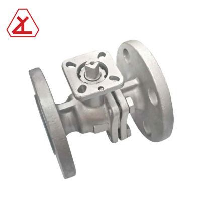 China Casting flange end general jis 20k ptfe 304 steel ball valves for sale