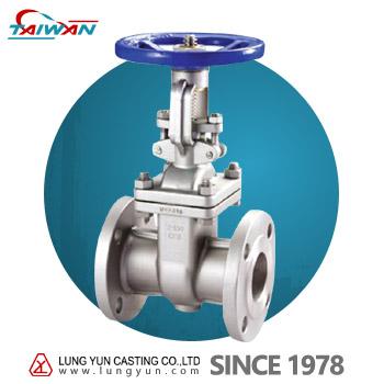 China General Stainless Steel Gate Valve Class 150 Class 300 and JIS 10K, JIS 20K WCB CF8 CF8M Flanged End for sale