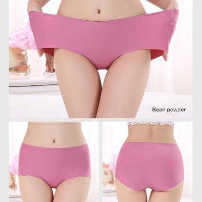 China Summer Sexy Mid-Waist Women Comfortable Underwear S-2XL In Navy/Black/Light Blue/Yellow/Pink/White for sale