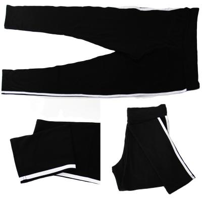 China Breathable Casual Fitness Track Pants Solid Color Men 100% Cotton Capri Jogger Sports Stacked Trousers Te koop