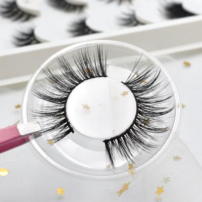 China Natural 25mm Faux Mink Eyelashes False Mink Lashes Private Label 3d 3d Mink Eyelash 25mm Faux Mink Lashes For Beauty for sale