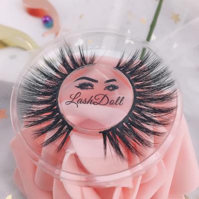 China Wholesale 3d seller fake mink eyelashes faux mink eyelashes thick faux mink lashes 3d effect mink lashes silk private label for sale