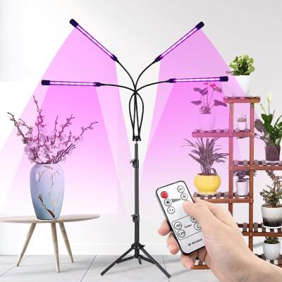 China Seed Starting 2021 Hot Sale 40w Reverse Folding Full Spectrum Tripod Plant LED Indoor Lamp Grow Light For Indoor Plant for sale