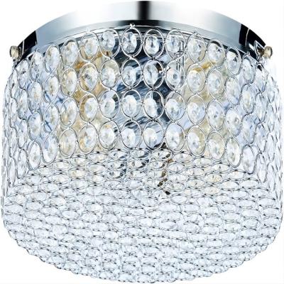 China Surface Mounted Modern Crystal Recessed Ceiling Light, 120W Dimmable Close-In Ceiling Light with 12