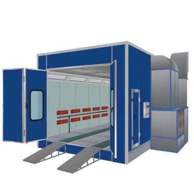 China Casting Forgings Welded Steel Structure Sand Blasting Booth Paint Part Spray Booths for sale