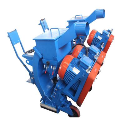 China Mobile Pavement Floor Track Small Road And Concrete Floor Shot Blasting Machine for sale