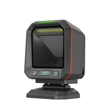 China New POS ABS+PC AK-9608 Syble Barcode Scanner QR Code Scanner Factory China Omnidirectional Barcode Scanner for sale