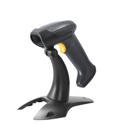 China Wireless Handheld Laser Barcode Reader 1D Barcode Scanner With Memory Barcode Scanner for sale