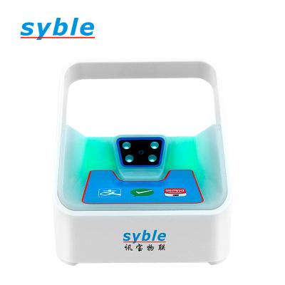 China High Quality Wholesale ABS+PC Syble New Arrival XB-F1 Barcode Scanner QR Code Payment Plug & Play Desktop Box for sale