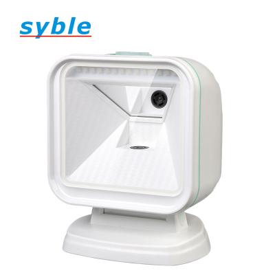 China ABS+PC Healthcare Scanner HC80 Barcode Scanner QR Desktop Omnidirectional 2D Reader for sale