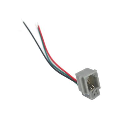 China PCB Socket Telephone 3 Wire Telephone Female Jack RJ11 for sale