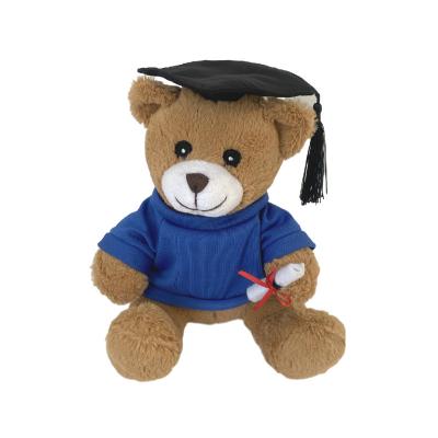 China Decoration; Game ; Present ; New Custom Graduation Gift Promotion Reasonable Price Cute Plush Soft Stuffed Teddy Bear With T-shirt And Hat for sale