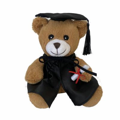 China Decoration; Game ; Present ; Promotion Customized 20CM 8 Inch Different Kinds Plush Stuffed Graduation Teddy Bear Toy For Sale for sale