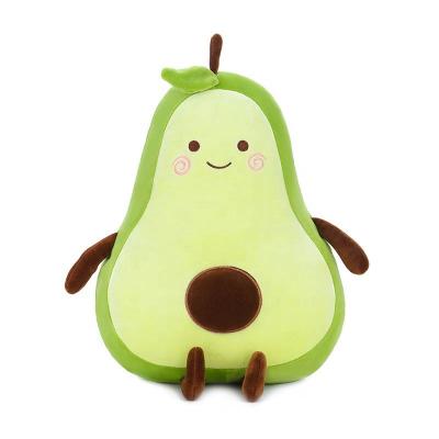 China Decoration; Hot Sale Doll Toy Plush Stuffed Acocado Pillow Modern Super Soft Plush Stuffed Avocado Doll Play Wholesale for sale