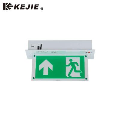 China Illuminated Buildings Evacuation LED Emergency Exit Sign Stair Exit Sign LED Emergency Exit Safety Signs for sale