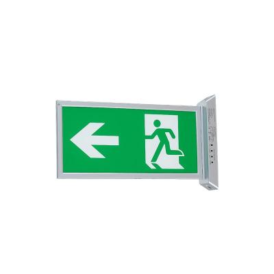 China High Quality EMERGENCY AND ILLUMINATION Escape LED Industrial Rechargeable Emergency Exit Lights with Battery Holder for sale