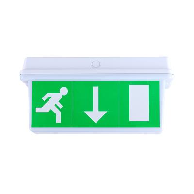 China Emergency Light / Sign Exit Popular Kejie 2W Rechargeable Led Emergency Cabin Wall Lights for sale