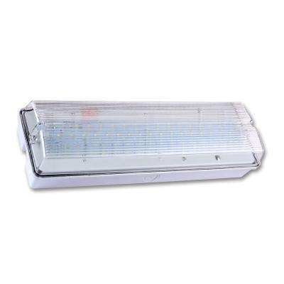 China Plastic Rechargeable LED Emergency Light Ke188 TUV CE Ip65 Bulkhead Emergency Light for sale