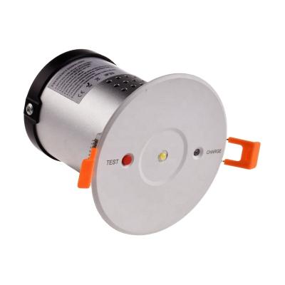 China Embeded Kejie 3W Compact Ceiling Recessed Led Down Light With / Without Emergency for sale