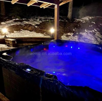 China Whirlpool massage swimming outdoor spa 6 person hot tub spa yacuzzi jaquzzi outdoor outdoor hottub for sale