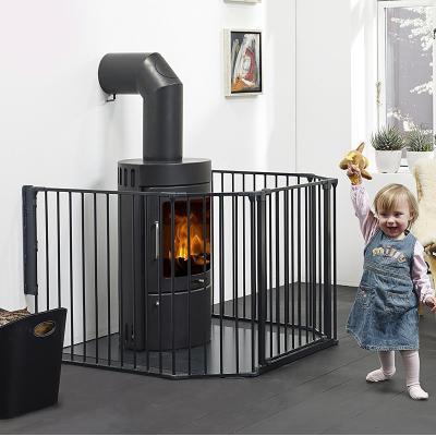 China Durable Metal Baby Safety Gate Baby Play Yard Multi Use Baby Play Fence for sale