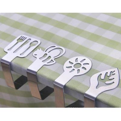 China Modern 4pcs stainless steel tablecloth clips cover keeps holdre for picnic for sale