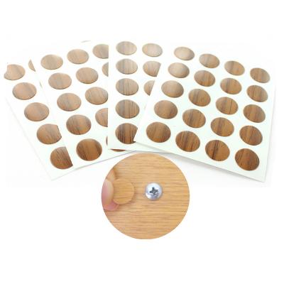 China Modern Home Decorative Diameter 12mm Screw Cover --BEECH OAK WENGE BLACK for sale