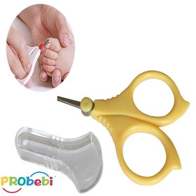 China Other Kids Supplies & Products Baby Protector Rounded Safety Scissors With Cover for sale