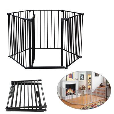 China Durable Other Baby Supplies And Products Use Metal Baby Multi Yard Play Baby Safety Fence for sale