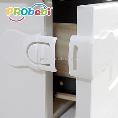 China Online Home Furniture Angle Lock Baby Products Safety Kids Drawer Lock For Children for sale