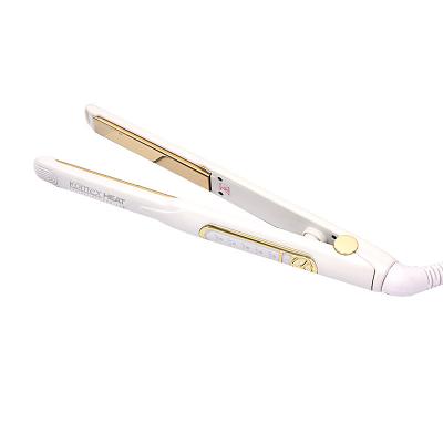 China 2020 Fashion LED Multifunctional Temperature Control Light Temperature Control Komex Hair Saga Curler Straightener Hair Flat Iron for sale