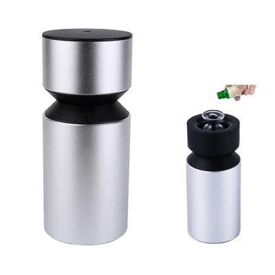 China Mini Portable Car USB Essential Oil Aroma Diffuser Perfume Waterless Nebulizer For Car for sale