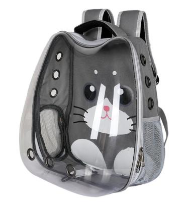 China Factory Printed Transparent Extra Large Stocked Pet Carrier Bag Bubble Cat Carrier Backpack Space Capsule For Cute Pets for sale