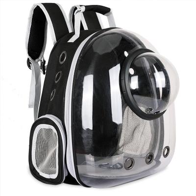 China Factory Stocked Pet Carrier Backpack Cat Travel Bag Transparent Bubble Capsule Pet Bag Fast Delivery for sale