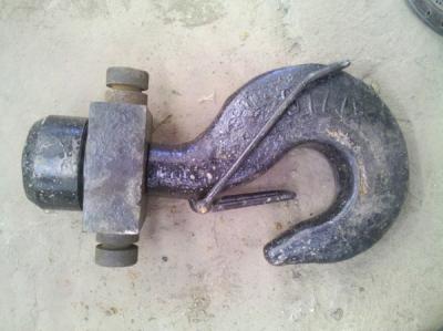 China Tower crane spare part hook for tower crane for sale