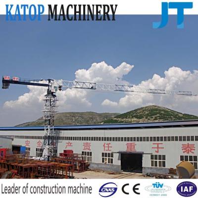 China Topless slewing 5t load with low price TC5010 flat top tower crane for sale