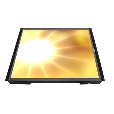 China High Brightness 19 Inch Open Frame Monitor , LCD Rugged Touch Screen Monitor for sale