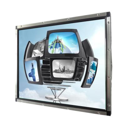 China 17 Duim monteert ZAAG Industriële LCD Monitory met VGA/de Input van DVI achteraan/HDMI- Te koop